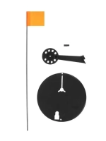 Жерлица не оснащенная с угловой стойкой, катушка d 85, 5 шт