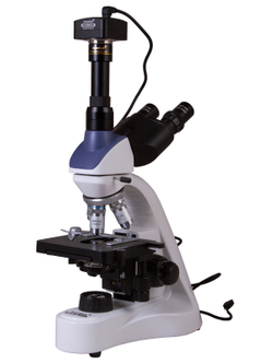 Микроскоп цифровой Levenhuk MED D10T, тринокулярный