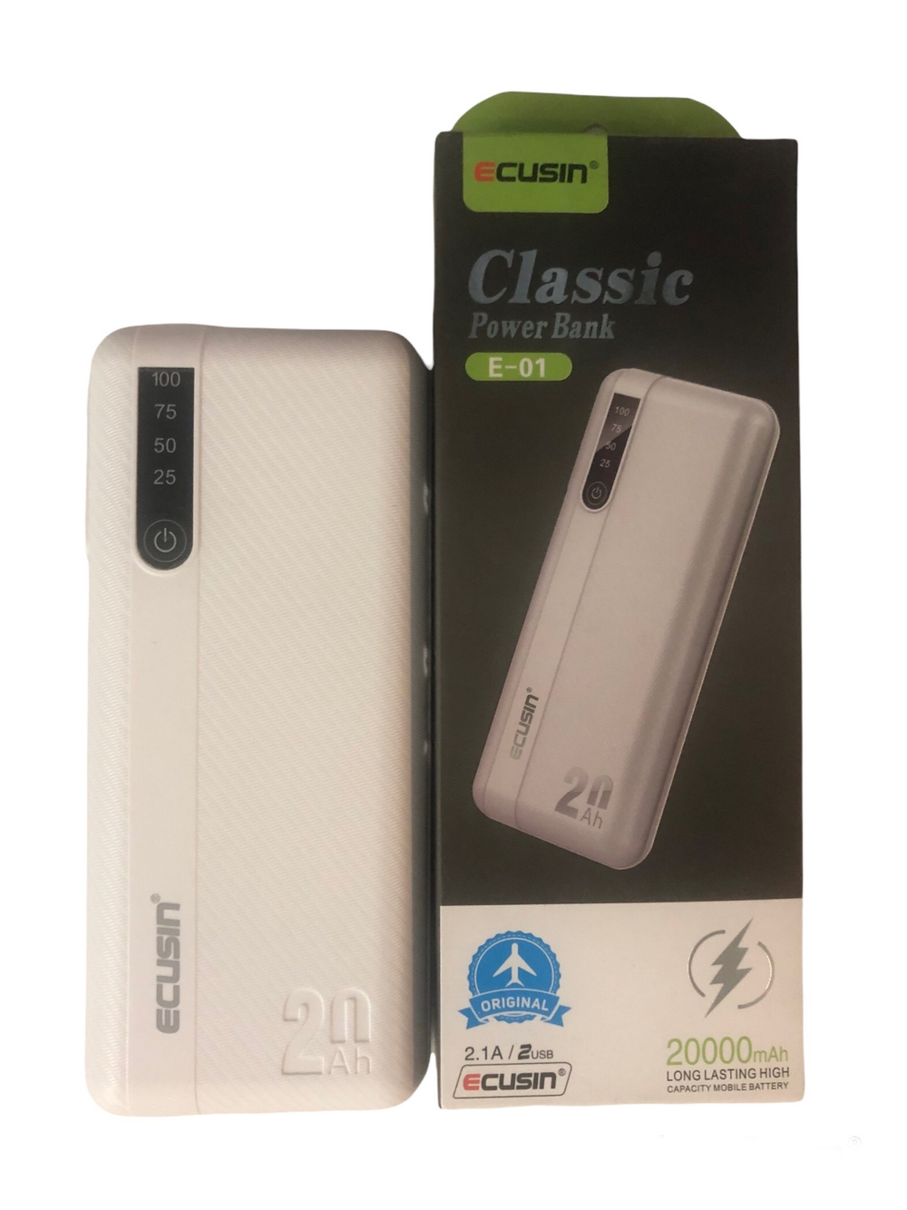 Внешний аккумулятор (Power bank) Ecusin E-01