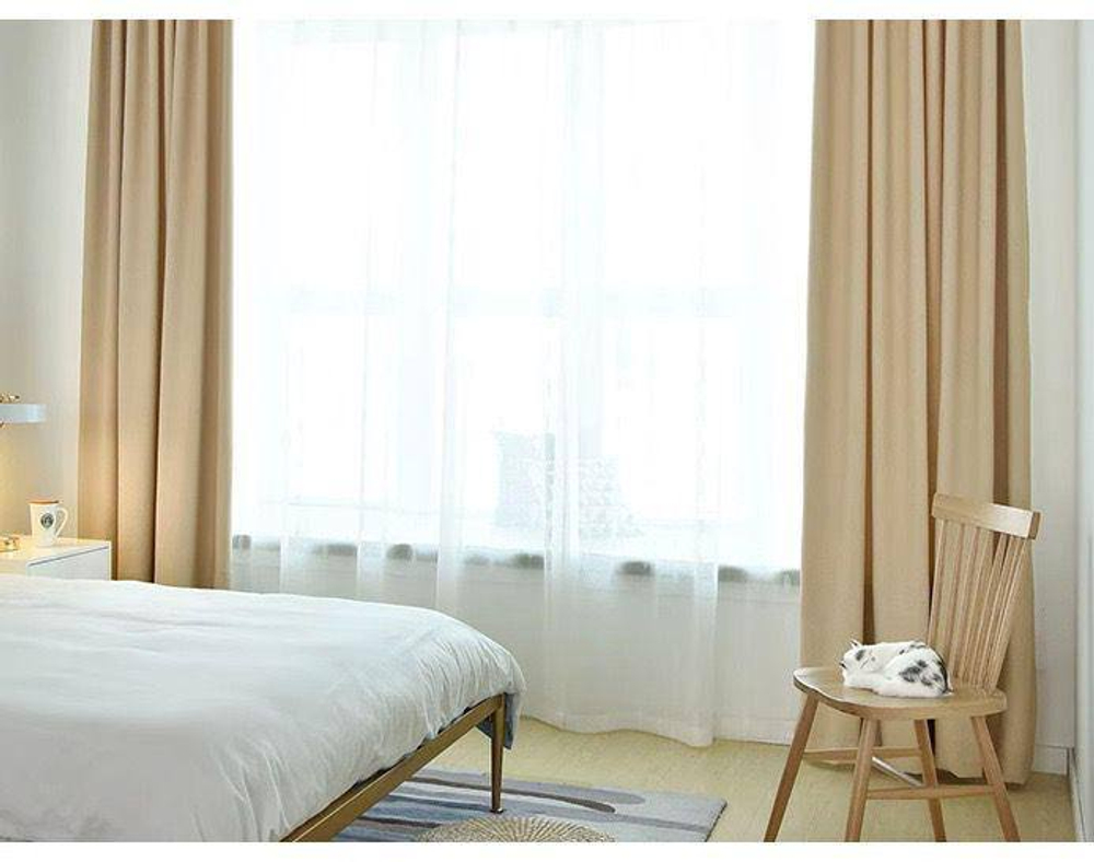 Льняные шторы