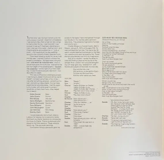 Joni Mitchell – Mingus LP