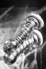 Фаллоимитатор Sexus Glass стеклянный прозрачный 15 см