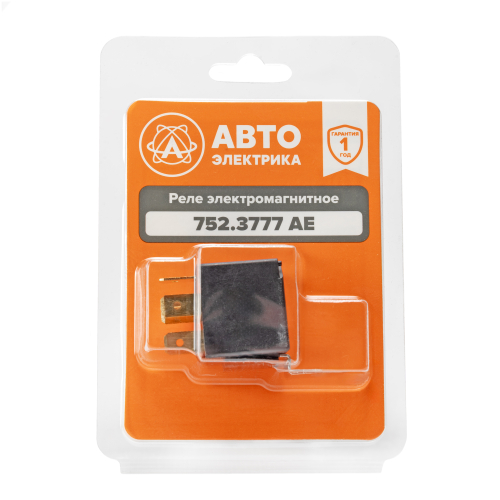 752.3777 AE Реле стартера (5-и контактное), ВАЗ, ГАЗ, УАЗ, 12 В, 30/20 А, переключающее, с кронштейн