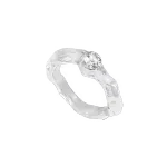 Кольцо White Melt Ring