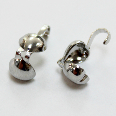 Кримп\колоты люкс родированные 10мм