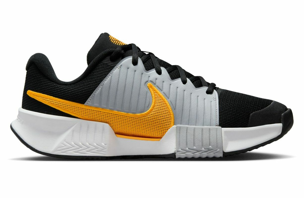 Мужские кроссовки теннисные Nike Zoom GP Challenge Pro Clay - black/laser orange/wolf grey/white