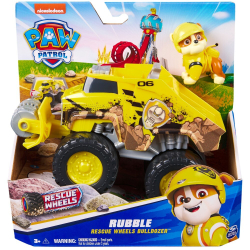 Psi Patrol - Rubble Rescue Wheels транспортное средство с трансформацией + фигурка собаки 20145710 / артикул   17776 6069304 20145710  / GTIN 778988452844