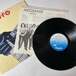 Винтажная виниловая пластинка LP UFO Mechanix (Япония 1982) (Без Оби)