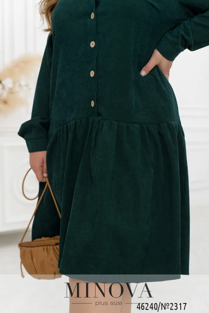 Платье 2317-зеленый Minova