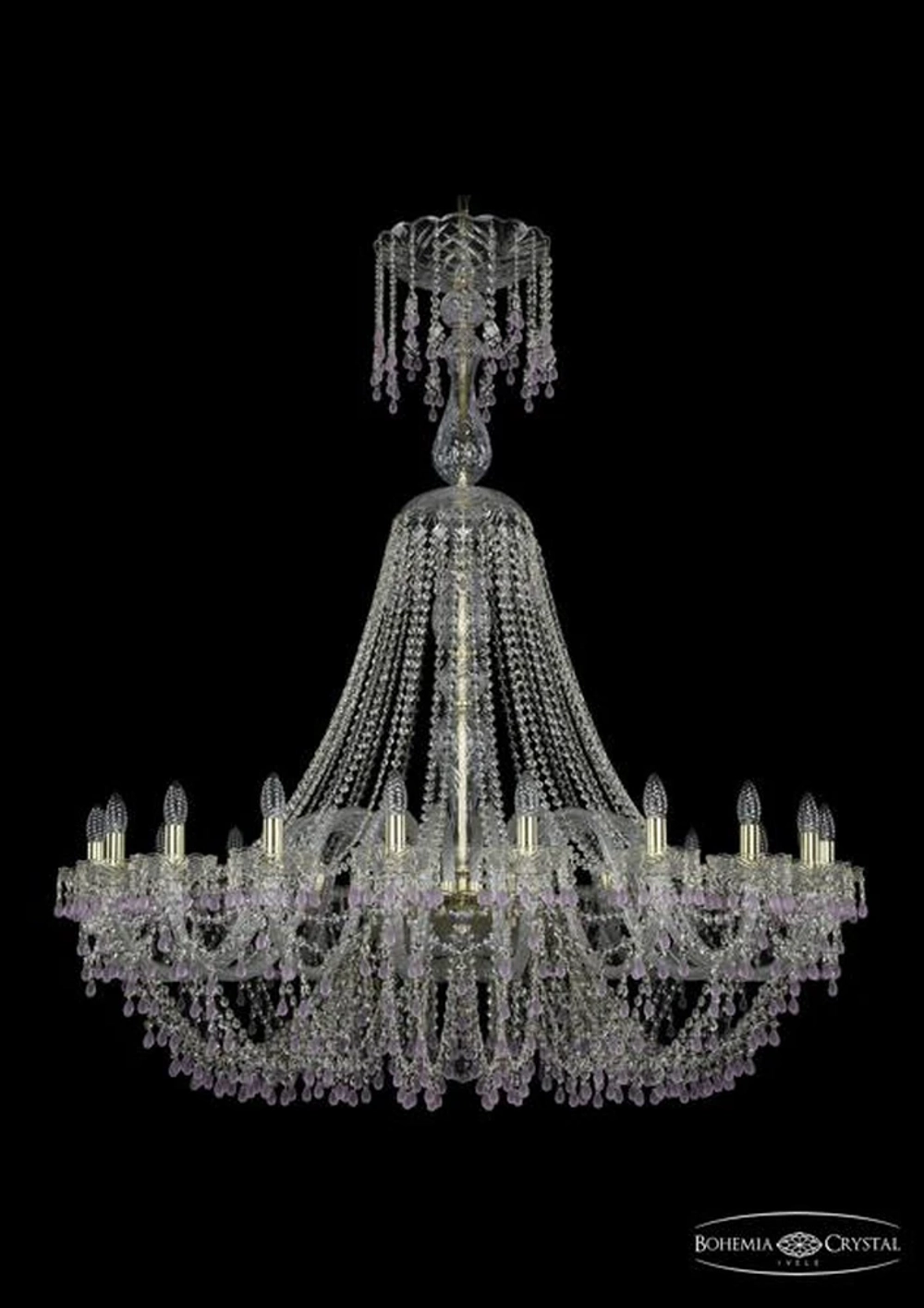 Подвесная люстра Bohemia Ivele 1410/20/460/XL-145/G/V7010