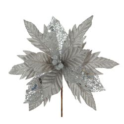 GAEM Цветок искусственный "Пуансеттия", L33 W33 H39 см, 2в.