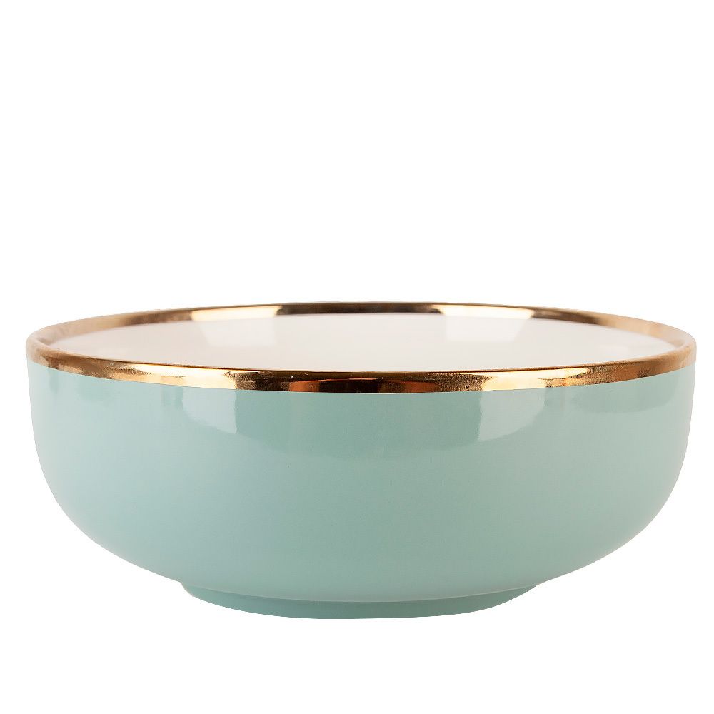 Салатник "Royal line. mint" 20,5*20,5*7,5см. v=1510мл. (min4) (транспортная упаковка)