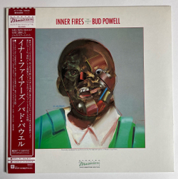 Винтажная виниловая пластинка LP Bud Powell Inner Fires: The Genius Of Bud Powell (Japan 1982) (Obi)