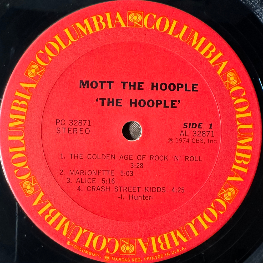 Mott The Hoople ‎– The Hoople (США 1974г.)