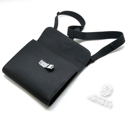 Сумка через плечо Hermes мессенджер черная