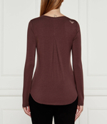 Блузка EA7 - бордовый(8NTT51 TJDQZ)