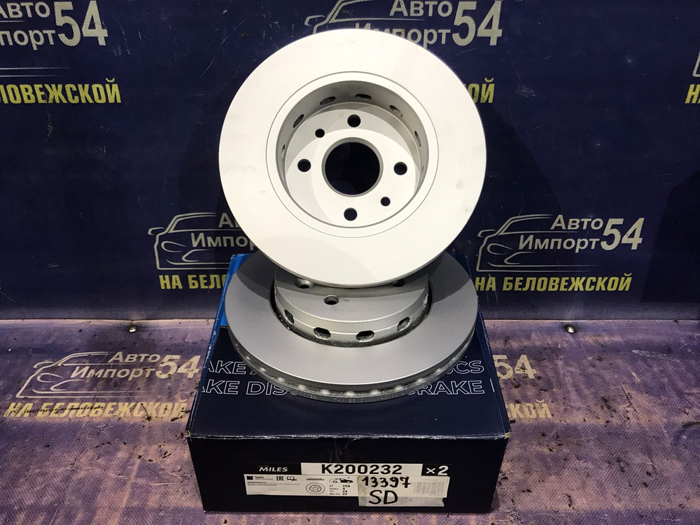 Диск тормозной передний Kia SPECTRA 2000-2003