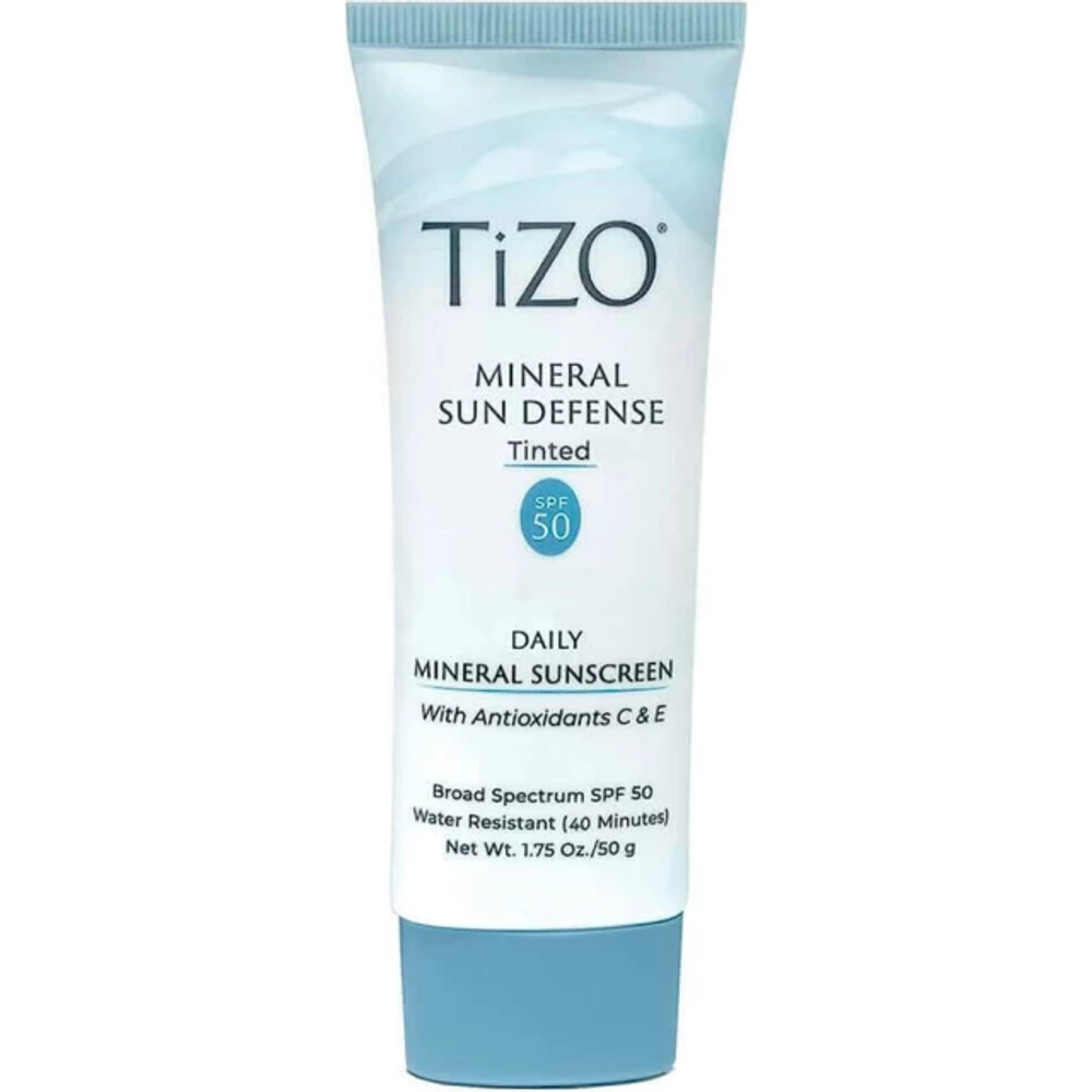 Mineral Sun Defense SPF 50 | Крем солнцезащитный с оттенком TIZO, 50гр