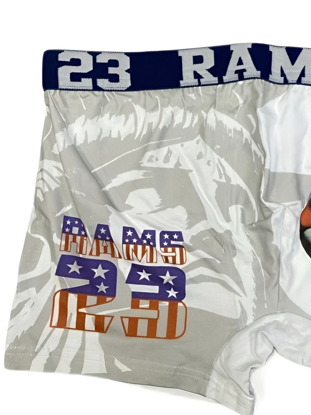 Мужские трусы боксеры белые с принтом, хлопок M/46-48, Primal