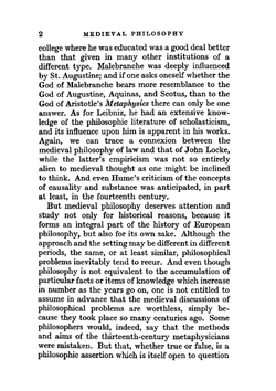Medieval philosophy | Frederick Charles Copleston