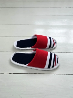 Тапочки в полоску открытые вар.3