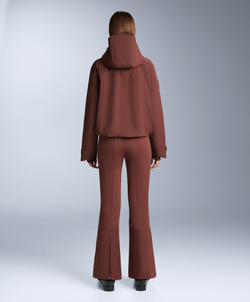 Oysho Водонепроницаемая куртка с карманами Primaloft® Feel the Performance TM SKI, терракотовый