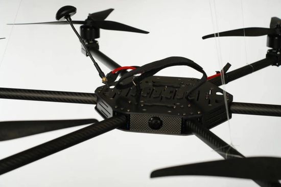 FPV дрон на оптическом волокне Горгона 15" (6 лучевой)