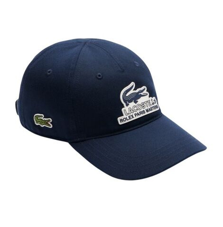Теннисная кепка Lacoste Rolex Paris Masters Edition - blue navy