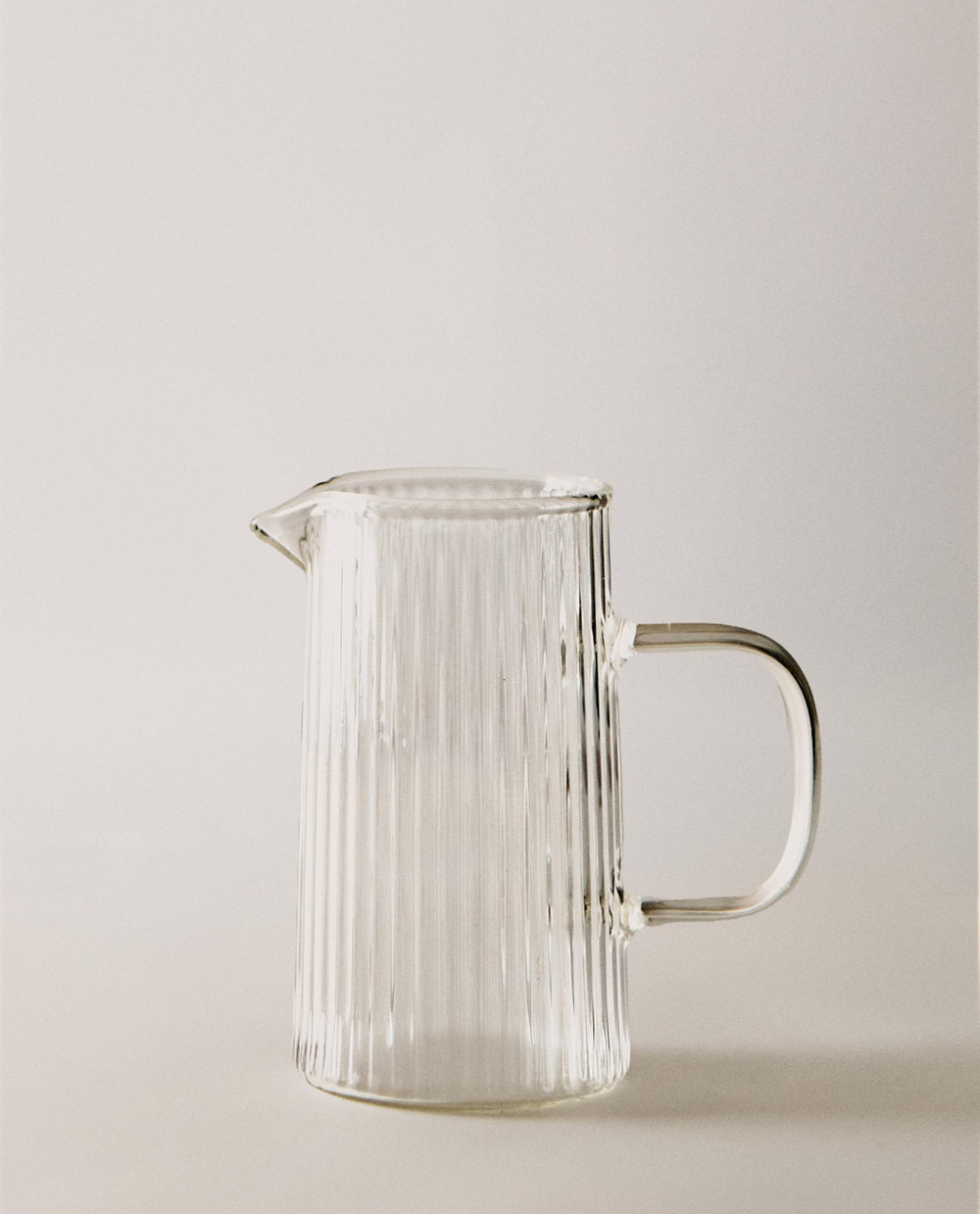 Zara Home кувшин из боросиликатного стекла, цвет прозрачный, 9.2 см