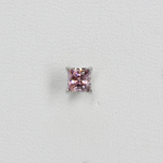 Princess prong tops with colored gem