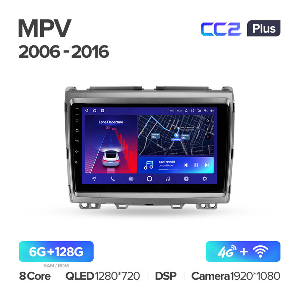 Teyes CC2 Plus 9" для Mazda MPV 2006-2016