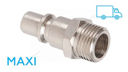 Цена на NORDBERG (NPM24M) Переходник "папа" МАКСИ быстросъемный - резьба M1/2"