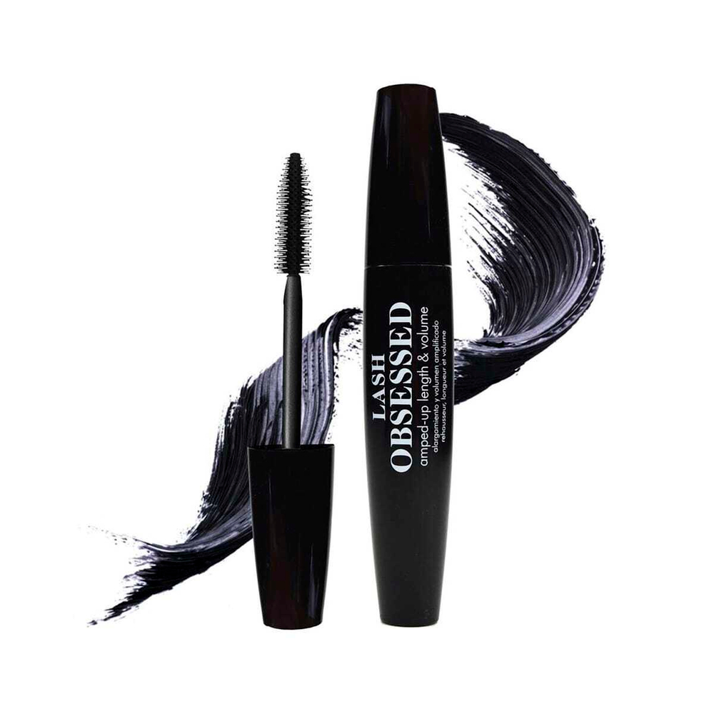 Palladio, Lash Obsess, тушь для увеличения длины и объема, черная, 12 мл (0,41 жидк. унц.)