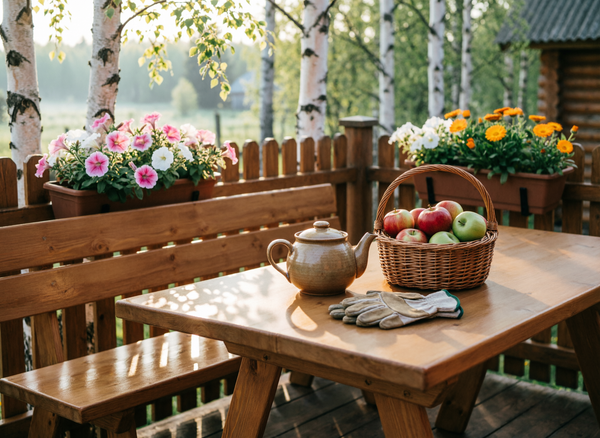 Дачный тест: что происходит с лаком, когда мороз сменяется жарой?