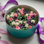 "Весенняя радость" - букет из 5-ти капкейков