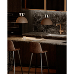 Светильник подвесной anniken, D31х24 см, сливовый