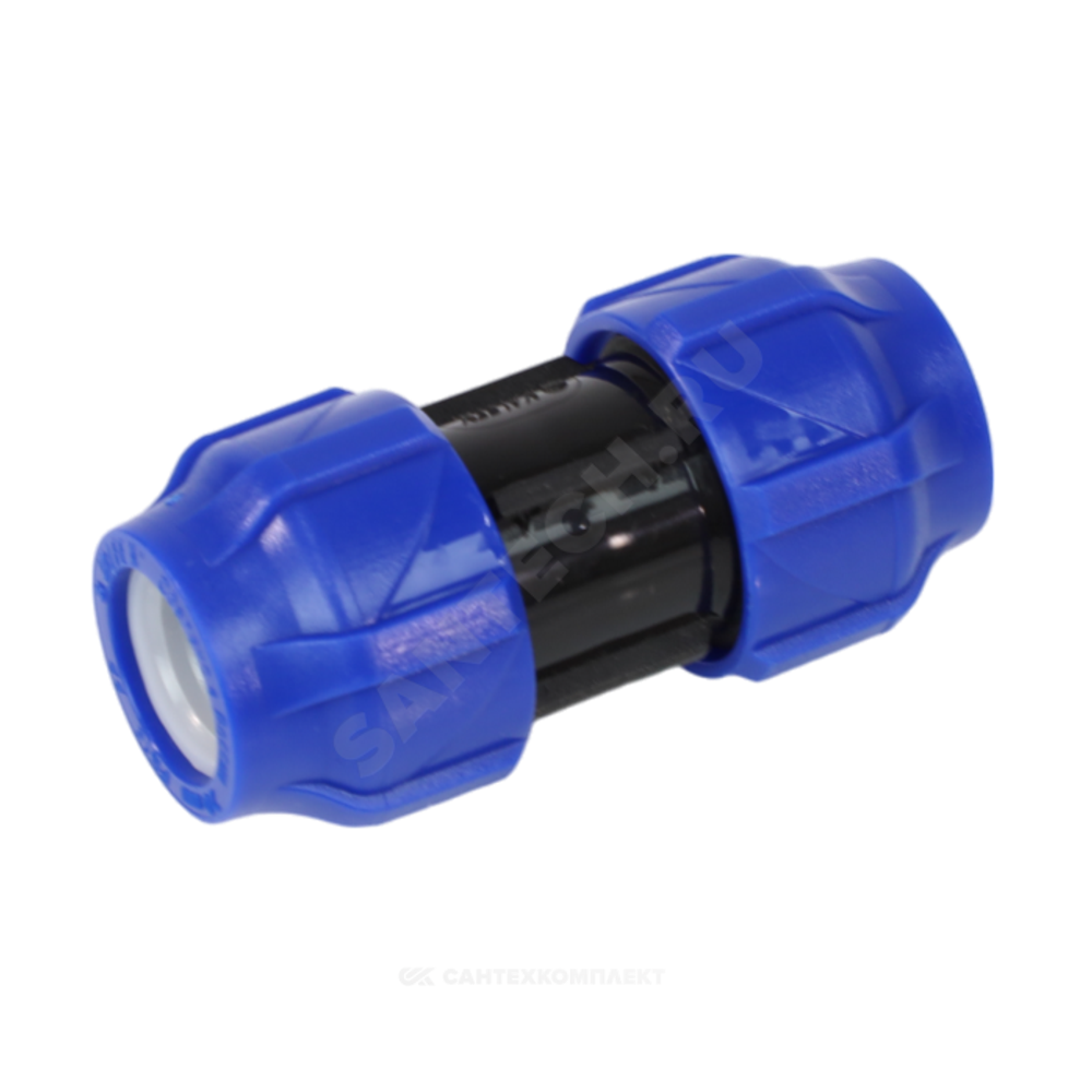 Муфта компрессионная ПЭ Дн 25 Ру16 VALFEX 121001121025