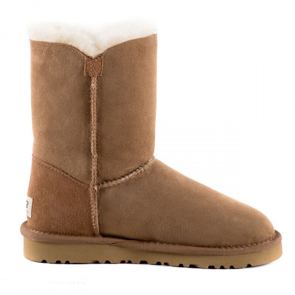 Угги Bailey Button Chestnut