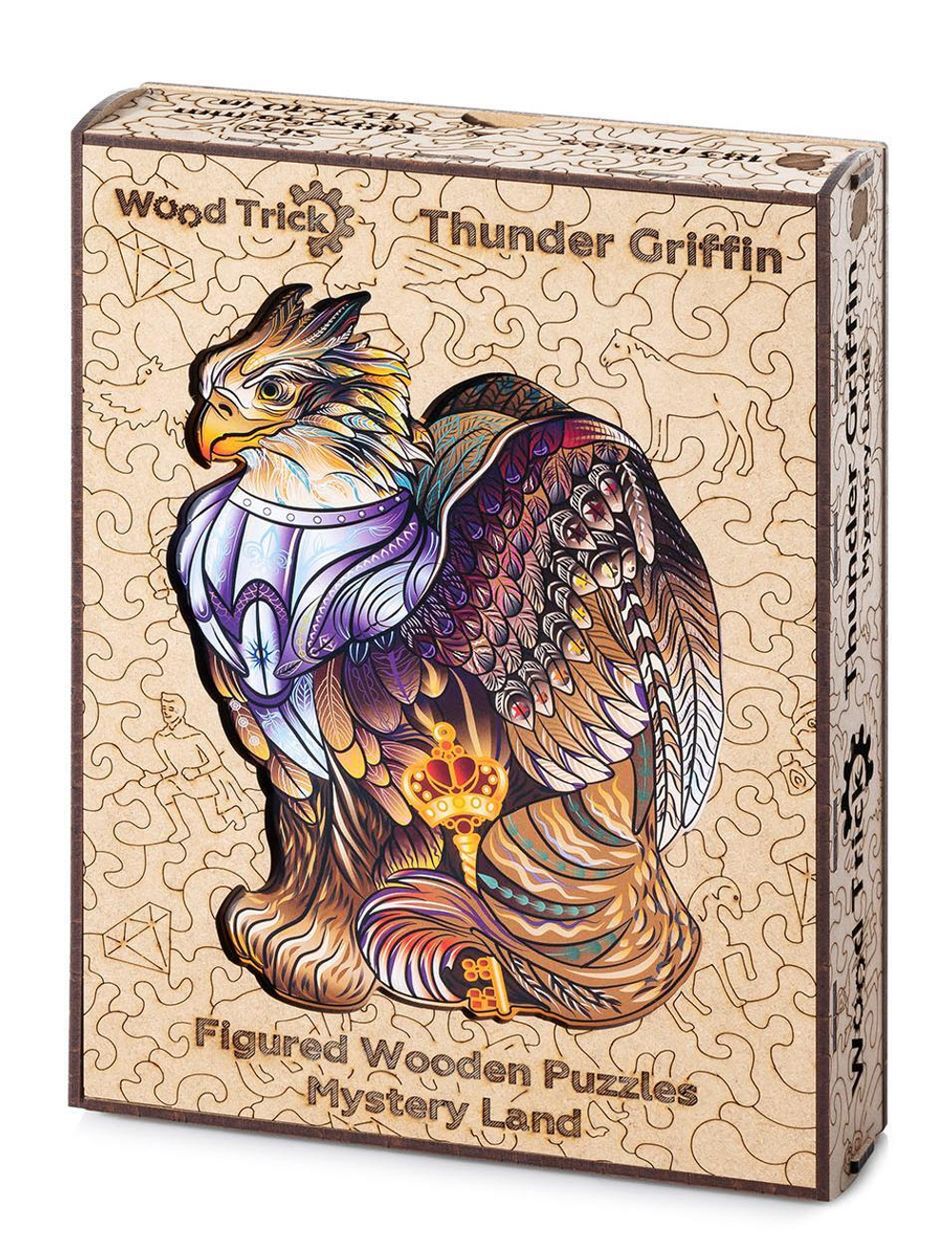 Деревянный пазл Wood Trick Громовой Грифон (35x26 см)