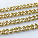 Цепочка, цвет золото, размер звена 8*6,5 мм, цена за отрезок 24-26 см