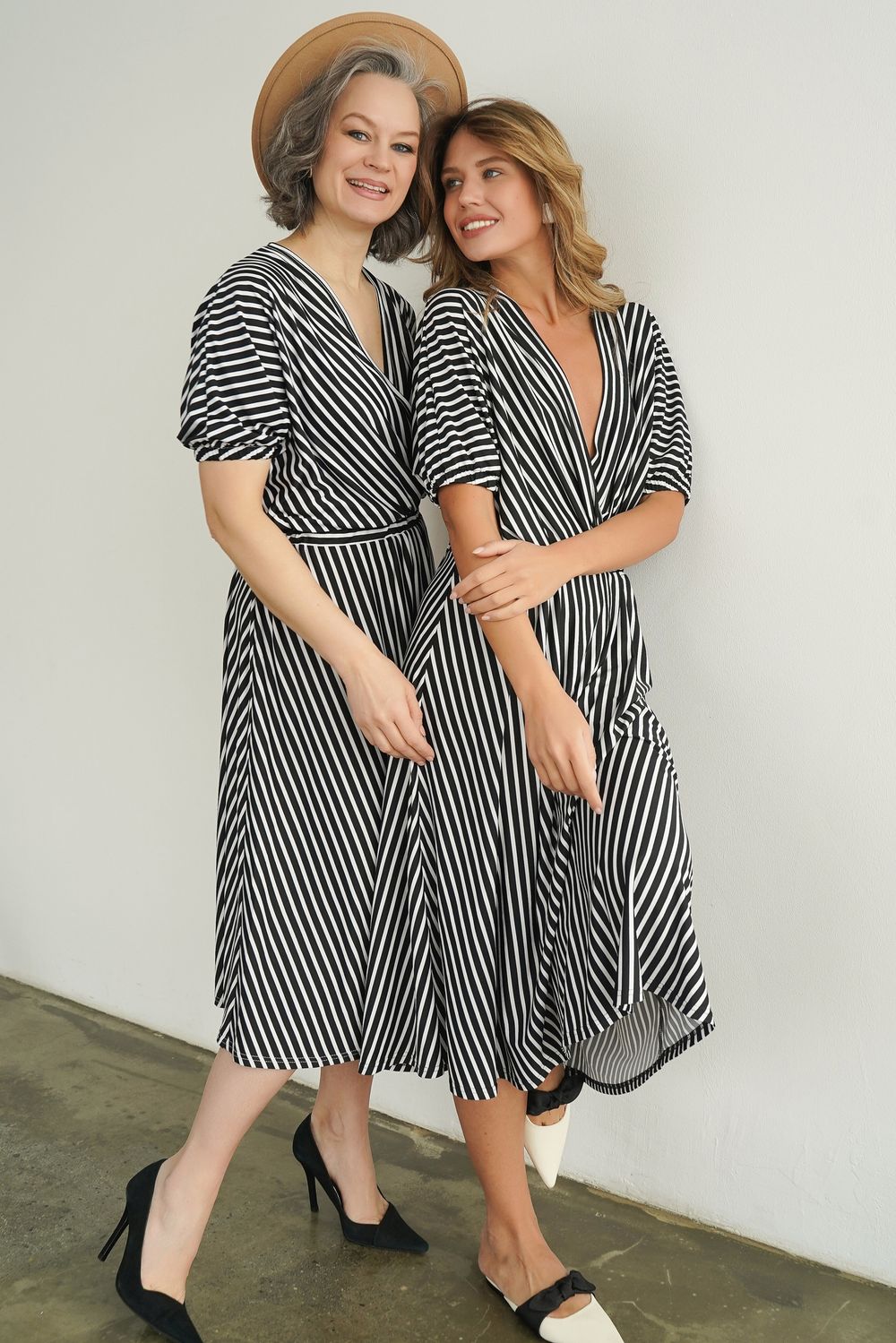 Платье "Беверли" (блэк энд вайт) П4105 LT Collection