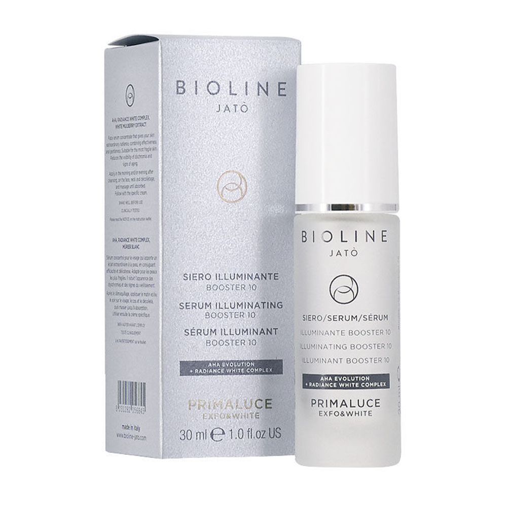Сыворотка 10% отшелушивающая и восстанавливающая с pha и aha кислотами BIOLINE JATO Serum 10% Exfoliating Renovating 30 мл