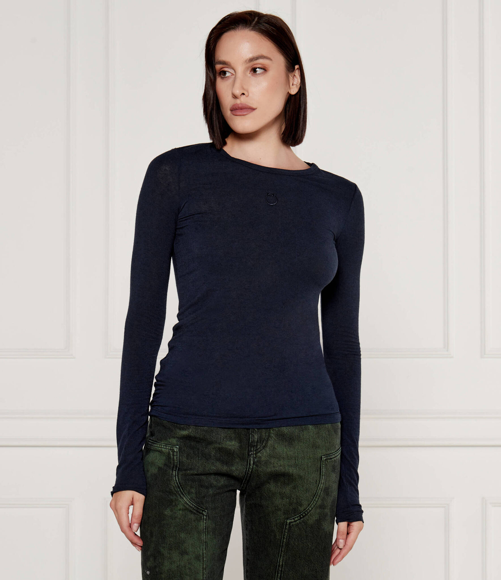 Блузка MULAN Pinko - темно-синий(102056 A24I)