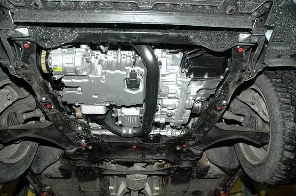 Защита картера и КПП Sheriff для Volvo XC60 I 2008-2013 арт.25.1715