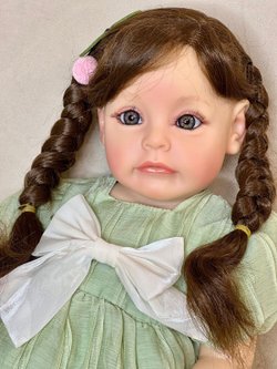 Кукла Реборн виниловая 55см в пакете (FA-381)