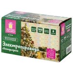 Электрогирлянда светодиодная ЗОЛОТАЯ СКАЗКА "Сеть", 160 ламп, 1,5х1,5 м, многоцветная, контроллер, 591106