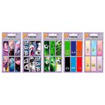 Закладки для книг МАГНИТНЫЕ, "5 ДИЗАЙНОВ МИКС", 6 штук, 60x20 мм, FUNSTER (ФАНСТЕР), 116652