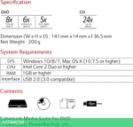 Оптический привод LG GP57EW40 белый