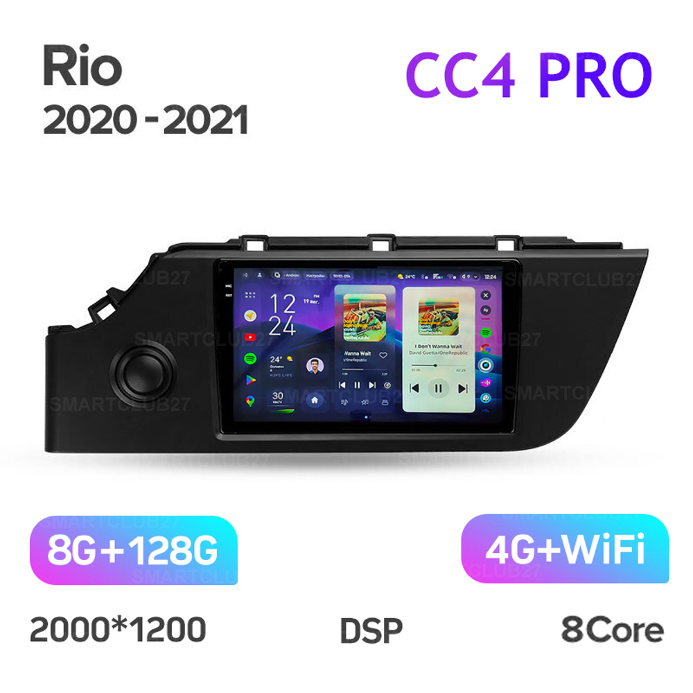 Teyes CC4 Pro 9" для KIA Rio 2020-2021
