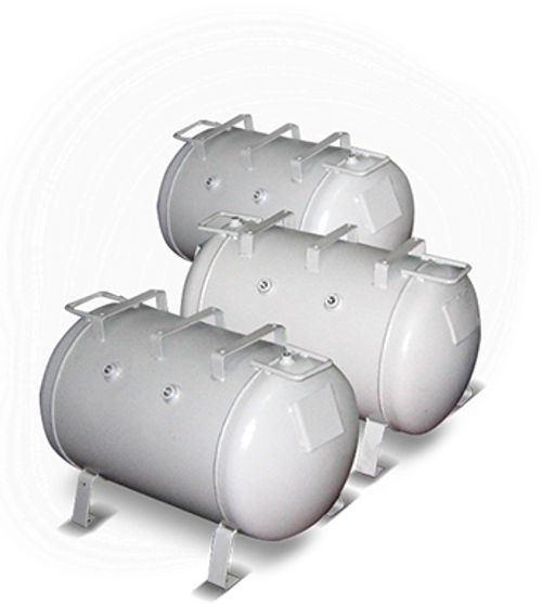 Уличный горизонтальный ресивер dnt рг 25 40 бар